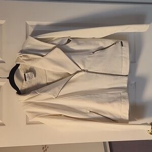 Hooded sweater jacket